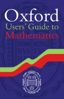 Image for Oxford user's guide to mathematics