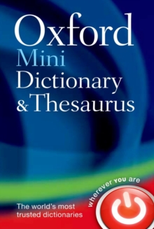 Image for Oxford mini dictionary and thesaurus