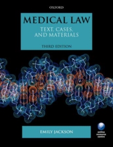 Image for Medical Law: Text, Cases, and Materials