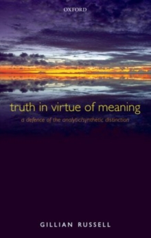 Truth in Virtue of Meaning
