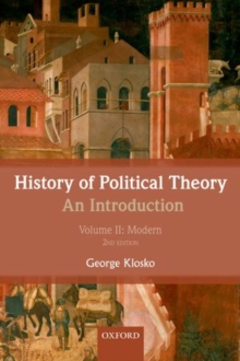 History of Political Theory: An Introduction