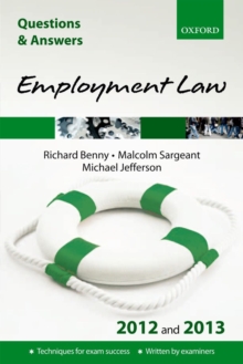 Image for Questions and Answers Employment Law 2012 and 2013