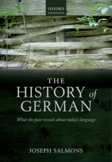 Image for A History of German