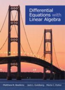 Image for Differential equations with linear algebra