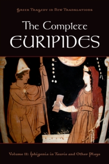 Image for The complete Euripides.:  (Electra and other plays)