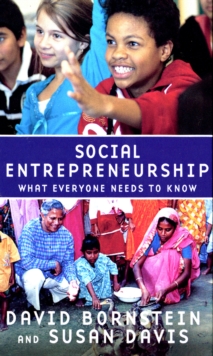 Image for Social entrepreneurship: what everyone needs to know