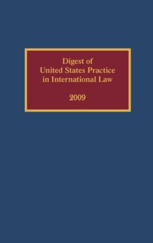 Image for Digest of United States Practice in International Law, 2009