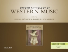 Image for Oxford Anthology of Western Music : Volume Three: The Twentieth Century