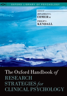 Image for The Oxford handbook of research strategies for clinical psychology