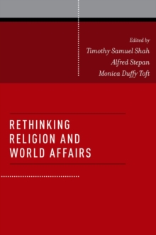 Image for Rethinking religion and world affairs