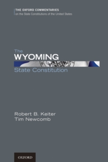 Image for The Wyoming state constitution