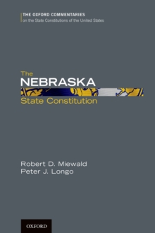 Image for The Nebraska state constitution