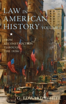 Law in American History, Volume II