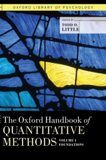 Oxford Handbook of Quantitative Methods in Psychology, Vol. 1
