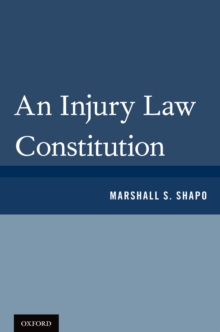Image for An Injury Law Constitution