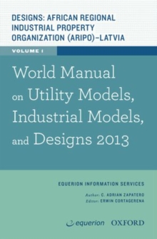 Image for World Manual on Utility Models, Industrial Models, and Designs