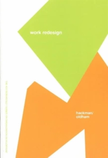 Image for Work Redesign (Prentice Hall Organizational Development Series)
