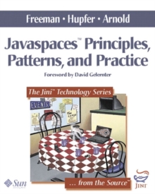 Image for Javaspaces  : principles, patterns and practices