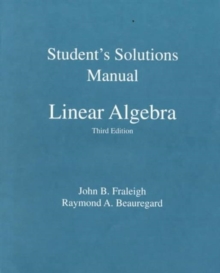 Image for Student Solution Manual for Linear Algebra