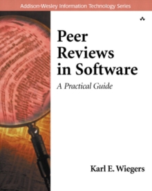 Image for Peer reviews in software  : a practical guide