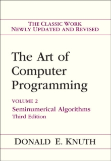 Image for The art of computer programmingVol. 2: Seminumerical algorithms