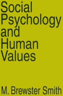 Social Psychology and Human Values