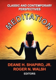 Image for Meditation  : classic and contemporary perspectives