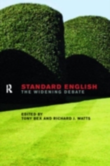 Image for Standard English: The Widening Debate