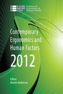 Image for Contemporary ergonomics and human factors 2012