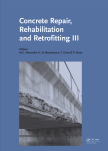 Image for Concrete repair, rehabilitation and retrofitting III: proceedings of the 3rd international conference on concrete repair rehabilitation and retrofitting, (ICCRRR), Cape Town, South Africa, 3-5 September 2012