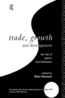 Image for Trade, Growth, and Development: Essays in Honor of Professor T.N. Srinivasan
