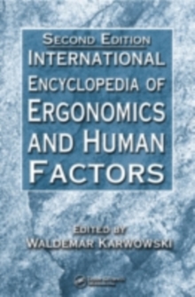 Image for International encyclopedia of ergonomics and human factors