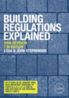 Image for Building regulations explained: 2000 revision