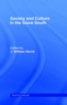 Image for Society and culture in the slave South