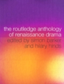 Image for Routledge Anthology of Renaissance Drama