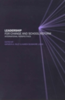 Image for Leadership for change and school reform: international perspectives