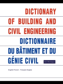 Image for Dictionary of building and civil engineering: English, German, French, Dutch, Russian