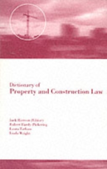 Image for Dictionary of Property and Construction Law