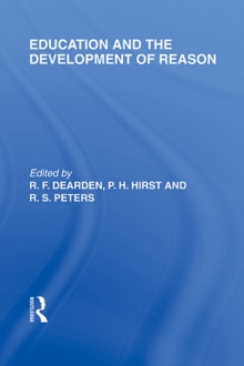 Image for Education and the Development of Reason