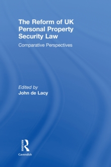 Image for Personal Property Security Law Reform in the UK