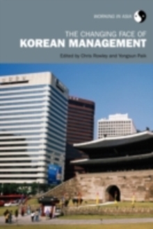Image for The Changing Face of South Korean Management