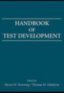 Image for Handbook of Test Development