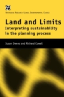 Image for Land and Limits: Interpreting Sustainability in the Planning Process