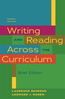 Image for Writing & Reading Across the Curriculum, Brief Edition