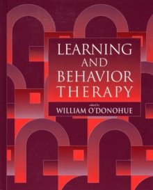 Image for Learning and Behavior Therapy