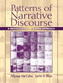 Image for Patterns of Narrative Discourse : A Multicultural Lifespan Approach