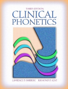 Image for Clinical Phonetics