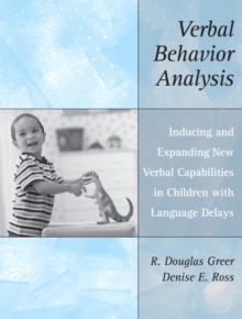 Image for Verbal Behavior Analysis