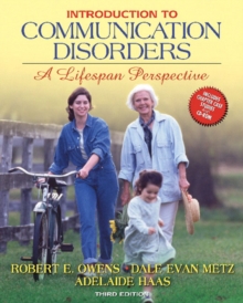 Image for Introduction to Communication Disorders : A Life Span Perspective