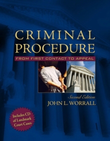Image for Criminal Procedure : From First Contact to Appeal